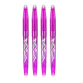 4 Pcs/Set Multi-color Erasable Gel Pen 0.5mm Kawaii Pens Student