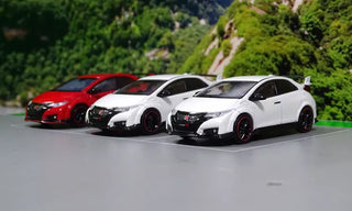 Bulk 1/64 Honda Civic Typer Fk2 Alloy Car Model Adult Classic Collection Gift Display Souvenir Boy Toys