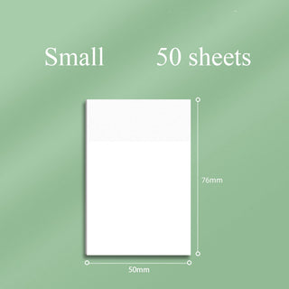 50sheets Transparent Posted it Sticky Note Pad