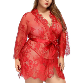 Sheer Sleep Dress Robe