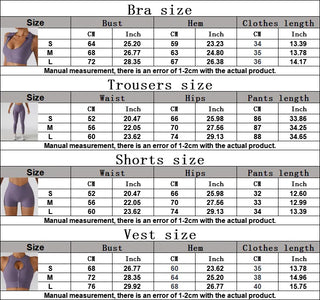 Chest Zipper Yoga Suit Women's Tracksuits Seamless Gym Workout Clothes 2 PCS Sexy Sportswear High Waist Leggings Bra Sports Set