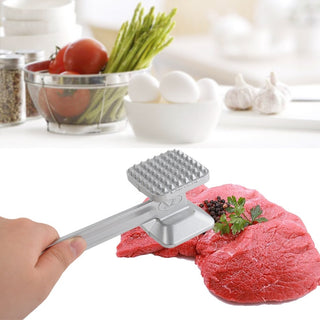 1Pcs Kitchen Gadgets Multifunction Meat Hammer Two Sides Loose Tenderizers Portable Steak Pork Tools Aluminum Alloy Dropshipping