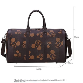 2023New Disney Mickey Fashion Suitcase Travel Tote Bag Men's and Women's