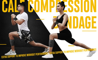 1Pcs Elastic Compression Knee Bandages Fitness Pressurized Straps for Gym Weight Lifting Squats Leg Compression Training Wraps