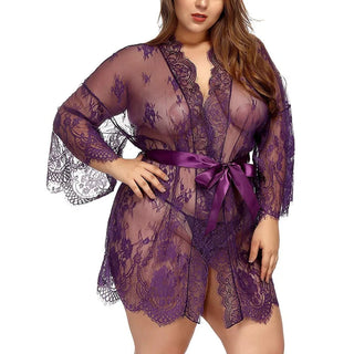 Sheer Sleep Dress Robe