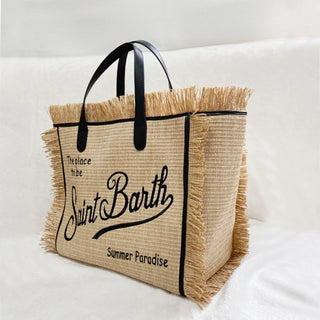 Saint Barth Brand Women's Bag 2024 Trend Tassel Street Tote Bag