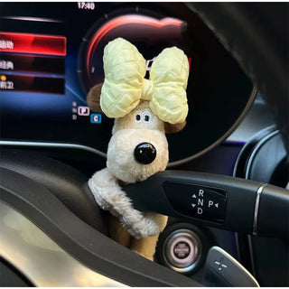 Disney Wallace Gromit Cartoon Plush Toy Halloween Gift Car Decoration Doll Pilot Claw Shaped Turn Signal