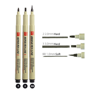 Manga Markers Needle Pen Art Hand-painted Sketch Pens Stationery Set