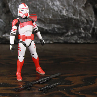 Star Wars 104th 212th 442nd 332nd 501st 6" Action Figure ARC ARF Trooper Shock Asohka Commander Phase 2 Episode II Clone Toys