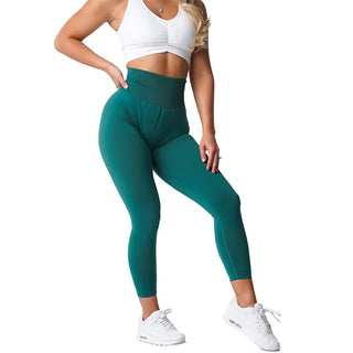 NVGTN Solid Seamless Leggings Women Soft Workout Tights Fitness Outfits Yoga Pants Gym Wear Spandex Leggings