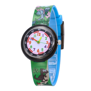 Cartoon bee flower watch children fashion casual unicorn pony kids quartz watches for student boys girls clock girl watch