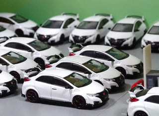 Bulk 1/64 Honda Civic Typer Fk2 Alloy Car Model Adult Classic Collection Gift Display Souvenir Boy Toys