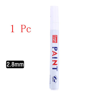 White Marker Pens grafting set 2.0mm Oily Waterproof White Gel Pen DIY