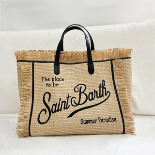 Saint Barth Brand Women's Bag 2024 Trend Tassel Street Tote Bag