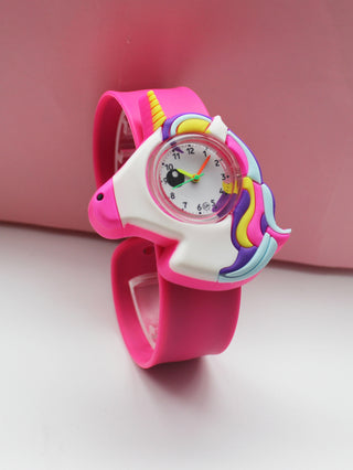 Cute Kids Watch Girl Pink Silicone Kawaii Cartoon Unicorn Dinosaur Tiger Arabic Digital Boy Quartz Wrist Watches Children Reloj