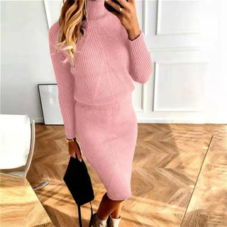 2022 Lady Sweater Skirt Suit Women Knitting Sweater