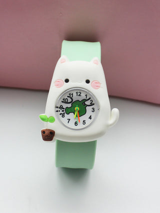 Cute Kids Watch Girl Pink Silicone Kawaii Cartoon Unicorn Dinosaur Tiger Arabic Digital Boy Quartz Wrist Watches Children Reloj