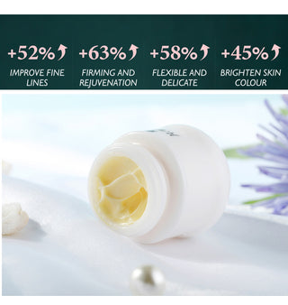 Pianzhuang Pearl Face Cream Anti-Aging Remove Wrinkle Firming Lifting Whitening Brightening Moisturizing Facial Skin Care