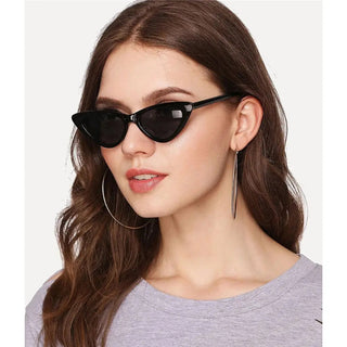 Fashion Women's Luxury Cat Eye Sunglasses Triangle Vintage Design UV400es Unisex ALODIA STORE