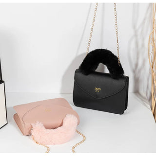 Faux Fur Tote Bag for Women 2023 New Soft Alodia Store