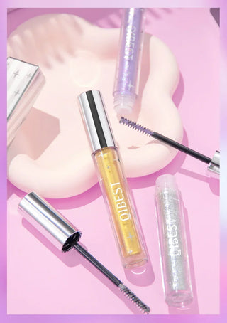 Waterproof Glitter Mascara Long Lasting Sparkle Diamond Eye Makeup - Alodia Store