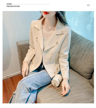 Fashion Long Sleeve Trench New