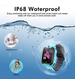 2G Kids Smart Watch SOS Call LBS Tracker Location Sim Card Kid Watch Camera Voice Chat IP68 Waterproof Smartwath