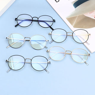 Ultra Light Anti-Blue Light Glasses Women Men Oversized Frame Eye Protection Eyeglasses Fashion Office Computer Goggles