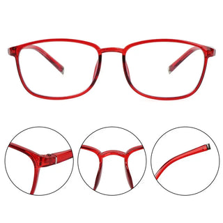 Ultralight PC Frame Reading Glasses Anti Blue Rays Eyeglasses High-definition Reduces Eye Strain Flat Mirror Eyewear +1.0~+4.0