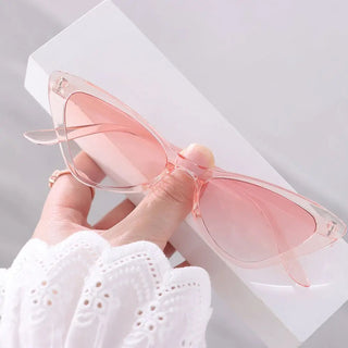 Fashion Women's Luxury Cat Eye Sunglasses Triangle Vintage Design UV400es Unisex ALODIA STORE