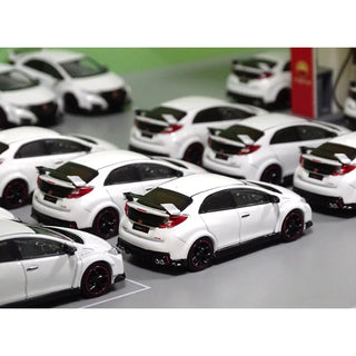 Bulk 1/64 Honda Civic Typer Fk2 Alloy Car Model Adult Classic Collection Gift Display Souvenir Boy Toys