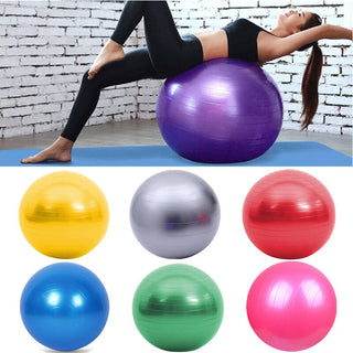 Yoga Ball Fitness Balls Sports Pilates Birthing Fitball Exercise Training Workout Massage Ball Gym ball 45cm