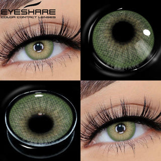 EYESHARE 1 Pair Colored Contact Lenses Natural Look Gray Eye Lenses Brown Contact Blue Lenses Fast Delivery Green Eye Lenses