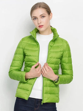 Women Winter Coat 2023 New Ultra Light White Duck Down