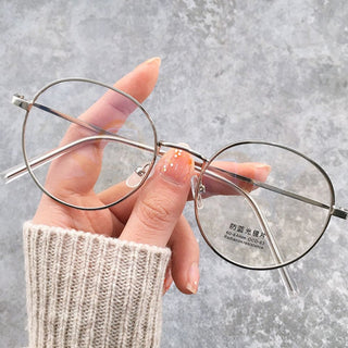 Ultra Light Anti-Blue Light Glasses Women Men Oversized Frame Eye Protection Eyeglasses Fashion Office Computer Goggles