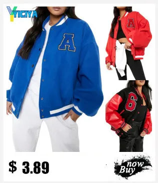 bomber women winter High quality Varsity