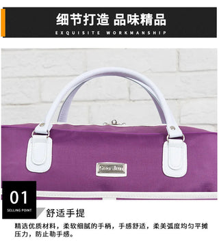 Travel Suitcase Trolley Bag with Wheels Large Capacity waterptoof Alodia Store