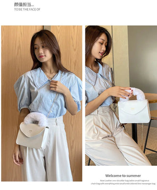 Faux Fur Tote Bag for Women 2023 New Soft Alodia Store