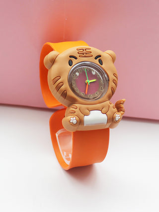 Cute Kids Watch Girl Pink Silicone Kawaii Cartoon Unicorn Dinosaur Tiger Arabic Digital Boy Quartz Wrist Watches Children Reloj