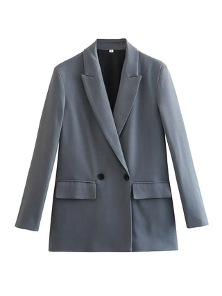 TRAF Office Blazer Women Winter