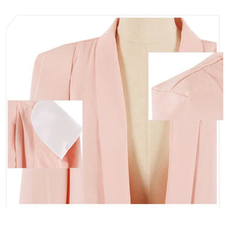 Coat Women Lapel Split Cloak Jacket