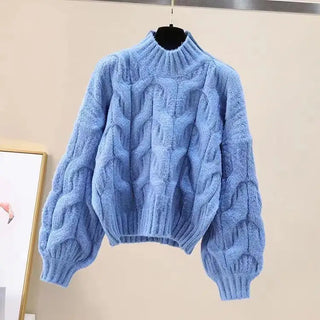 Knitted Sweater Strap Skirt Two Piece Korean Elegant Pullover Dress Suit