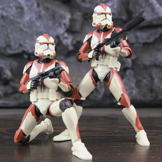 Star Wars 104th 212th 442nd 332nd 501st 6" Action Figure ARC ARF Trooper Shock Asohka Commander Phase 2 Episode II Clone Toys