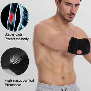 1Pcs Adjustable Elbow Support for Men Spring Elbow Brace Arthritis Golfers Strap Elbow Protection Basketball Gym Accessories