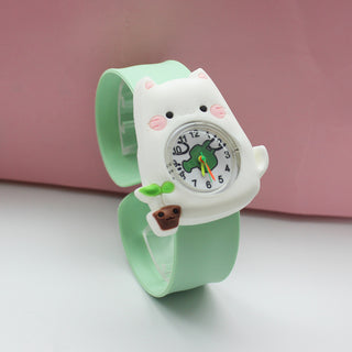 Cute Kids Watch Girl Pink Silicone Kawaii Cartoon Unicorn Dinosaur Tiger Arabic Digital Boy Quartz Wrist Watches Children Reloj