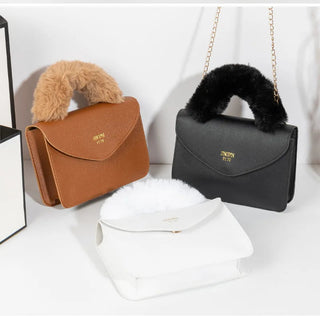 Faux Fur Tote Bag for Women 2023 New Soft Alodia Store