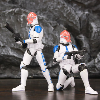 Star Wars 104th 212th 442nd 332nd 501st 6" Action Figure ARC ARF Trooper Shock Asohka Commander Phase 2 Episode II Clone Toys