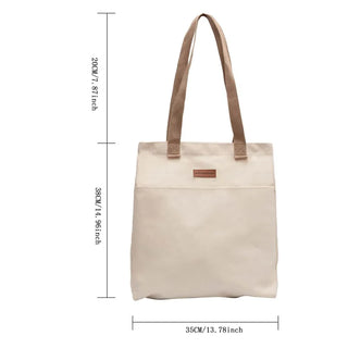 Women's Tote Bag Canvas Sewing Thread Large Capacity