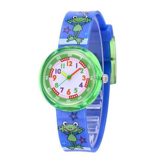 Cartoon bee flower watch children fashion casual unicorn pony kids quartz watches for student boys girls clock girl watch