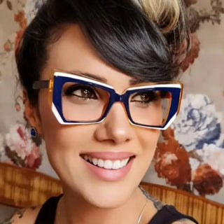 Cat Eye Glasses Blue Light Blocking Women Designers Eyeglasses Optical Spectacle Computer Eye Protection Glass Fashion Eyewear